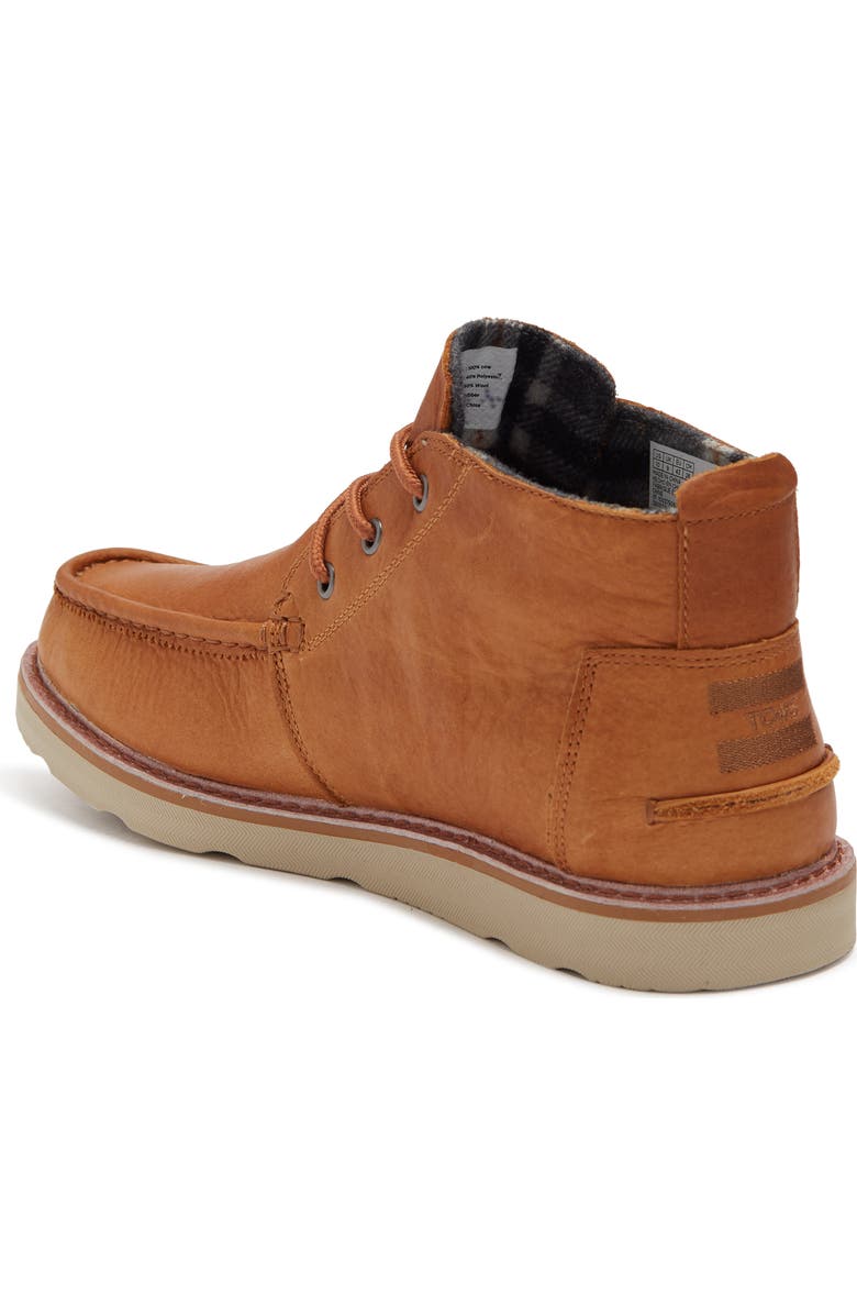 TOMS Moc Toe Leather Chukka Boot, Alternate, color,