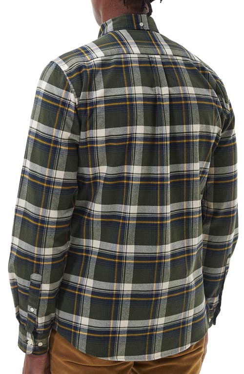 Barbour Shieldton Plaid Flannel Button-down Shirt