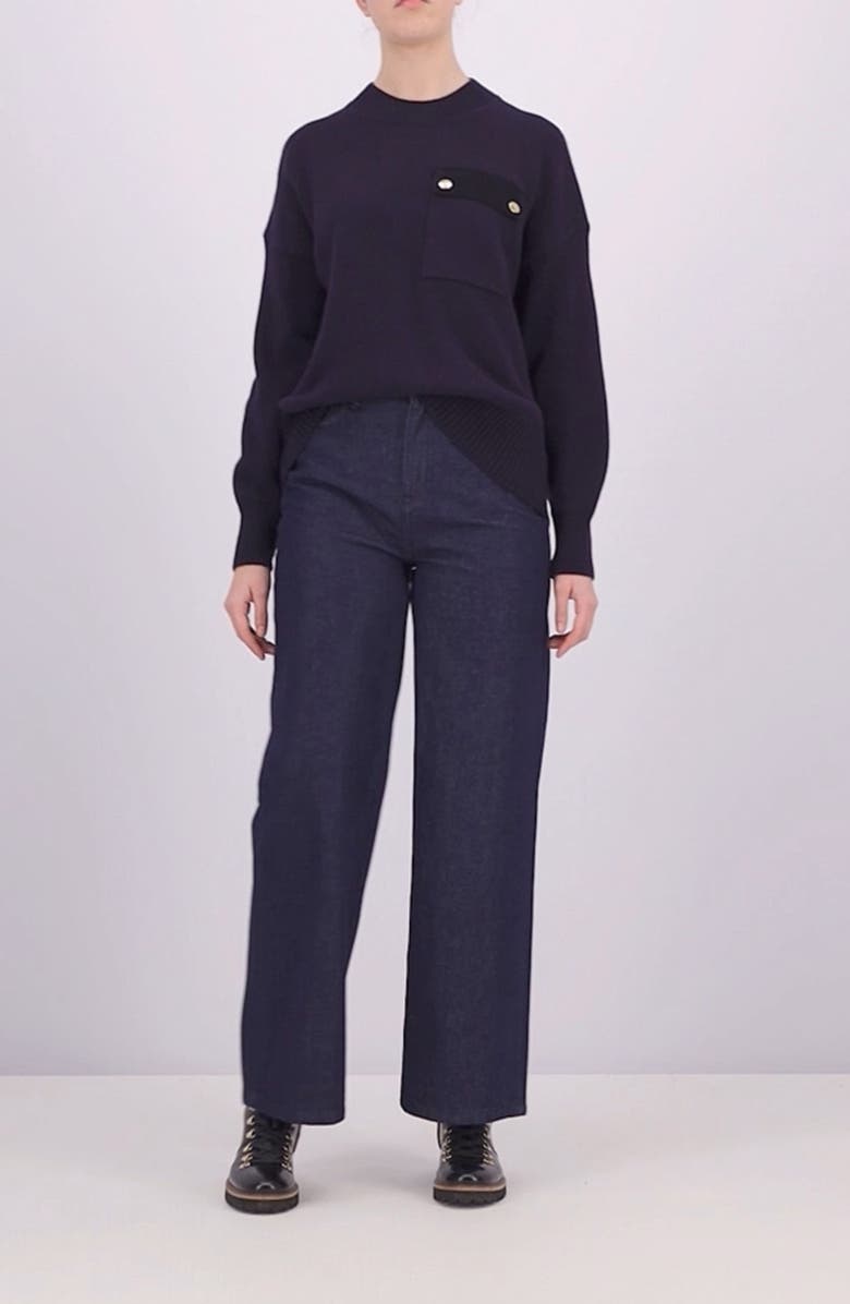 Barbour Reighton Crewneck Sweater, Alternate, color, 