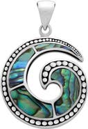 SAMUEL B. Sterling Silver Swirl Pendant