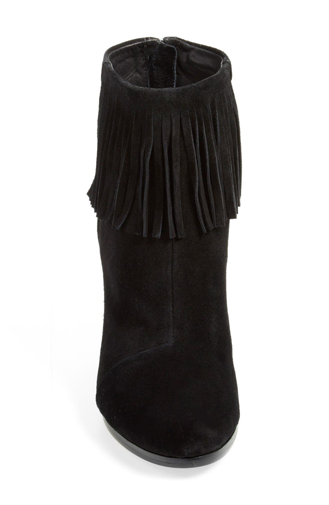 rag & bone 'Newbury' Fringe Bootie, Alternate, color, 