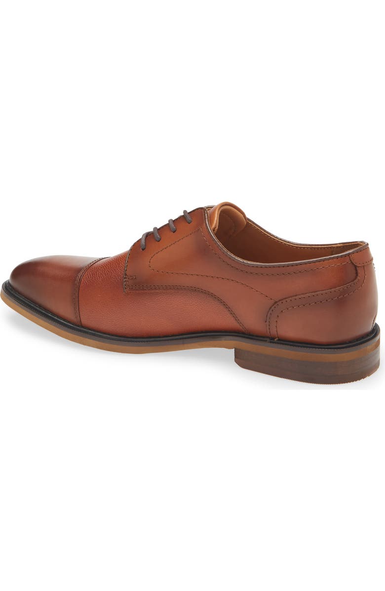 NORDSTROM RACK Hunter Cap Toe Derby, Alternate, color, Brown