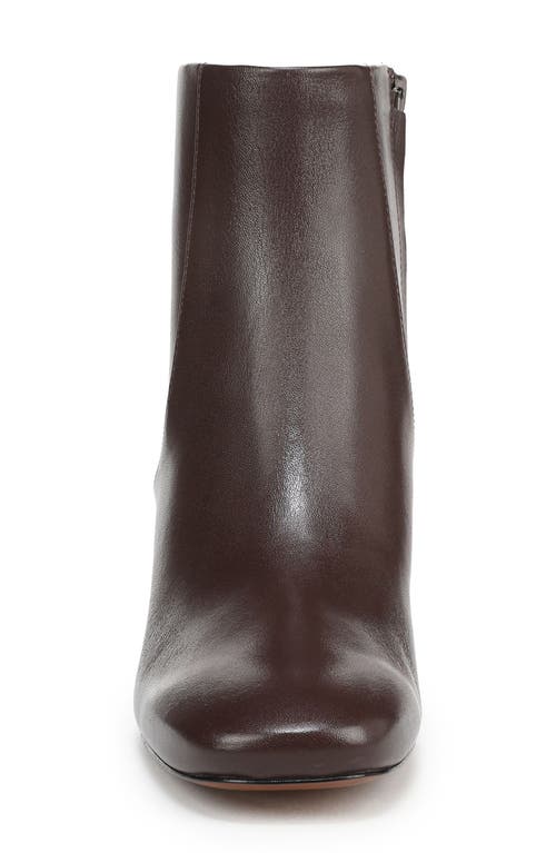 Vince Kellan Block Heel Bootie In Brown