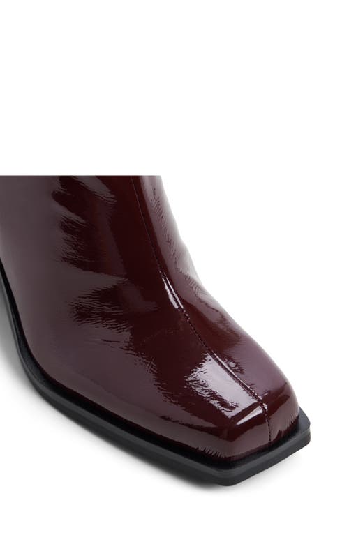 Aldo Jomat Bootie In Burgundy