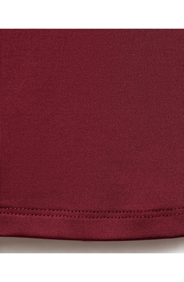 MANGO Fitted Sleeveless Top, Alternate, color, Burgundy
