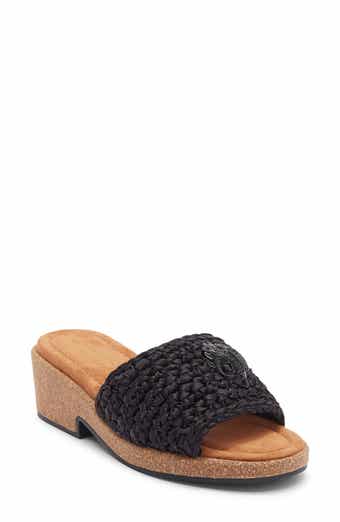Kurt Geiger London Eagle Crocheted Slide Sandal
