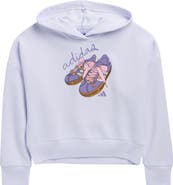 adidas Kids' Logo Fleece Graphic Hoodie