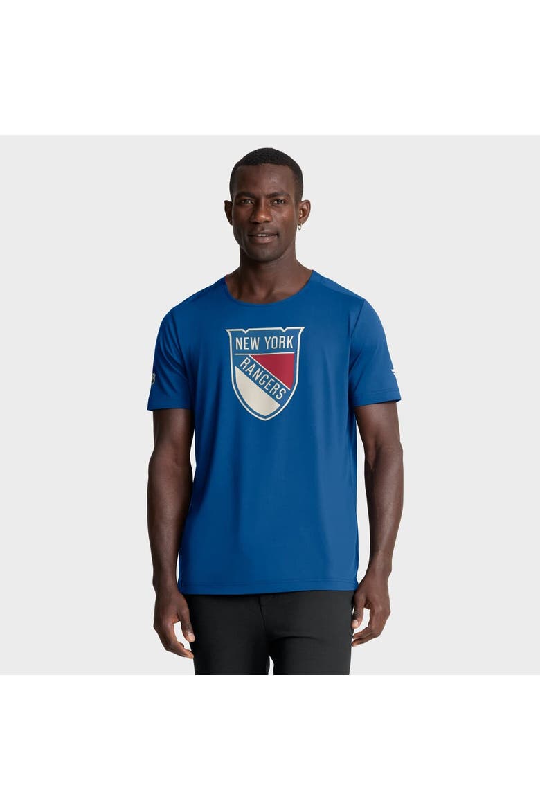 Men's Fanatics Blue New York Rangers 2026 NHL Winter Classic Authentic Pro Tech T-Shirt, Main, color, Blue