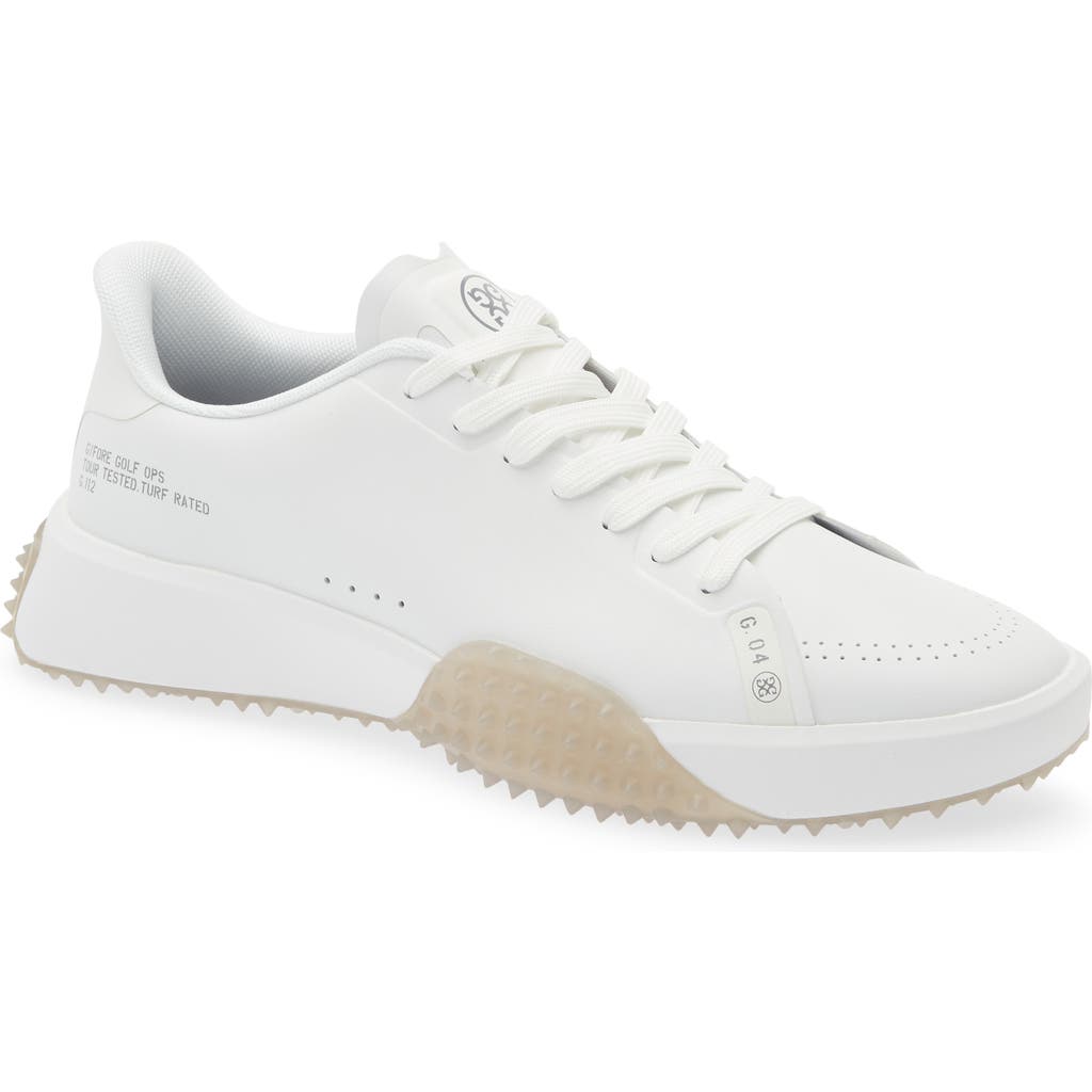 G/fore G.112 Waterproof Golf Shoe In Snow/ Nimbus