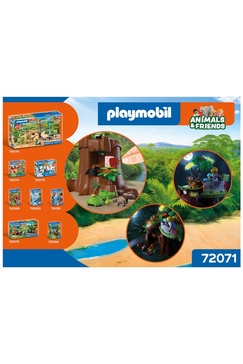 Zoo: Jungle Adventure 72071 86-Piece Playset, Alternate, color, MULTI