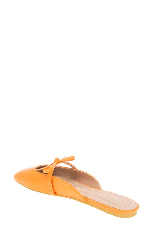 Bcbgeneration Hildana Bow Mule In Mandarin