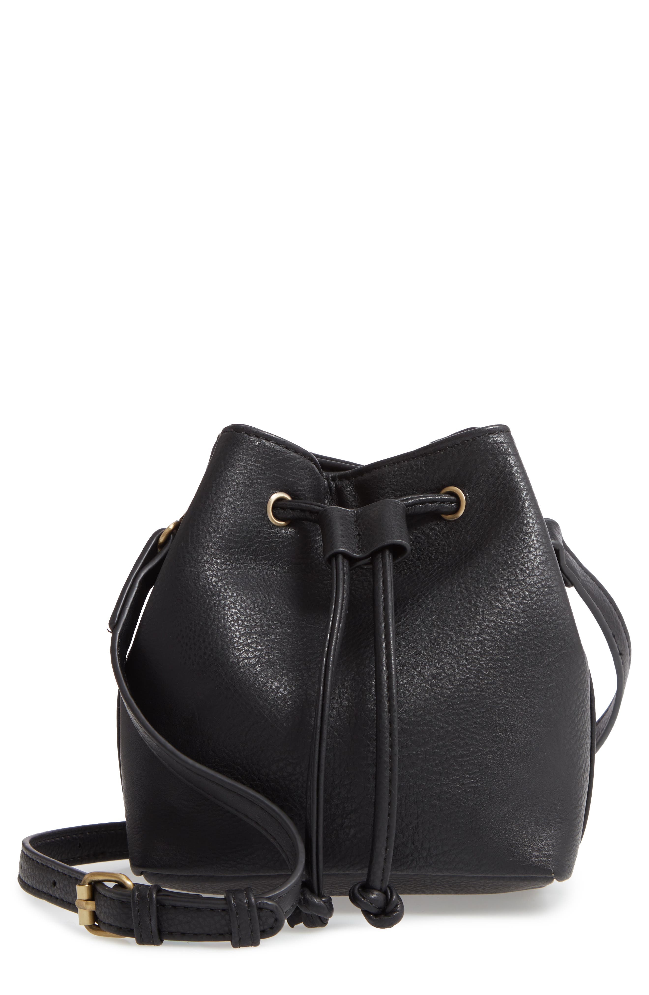 BP. Drawstring Crossbody Bag, Main, color, 