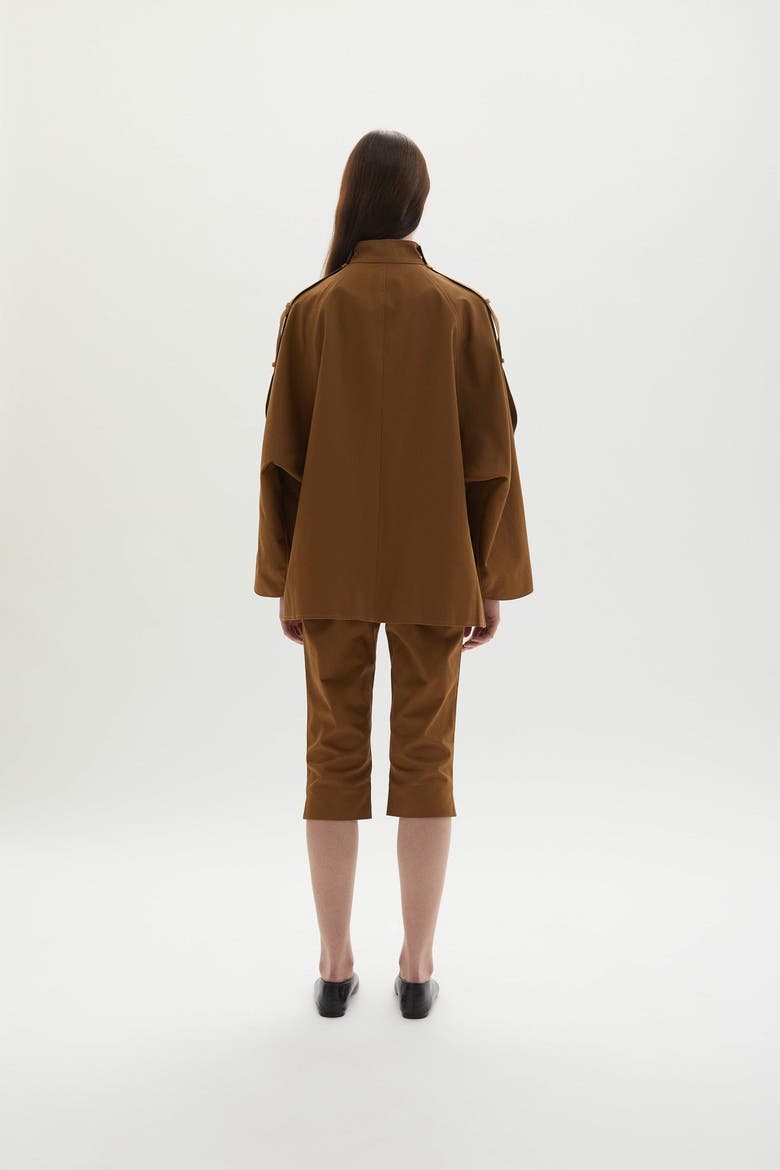 Sara Trench, Alternate, color, Olive