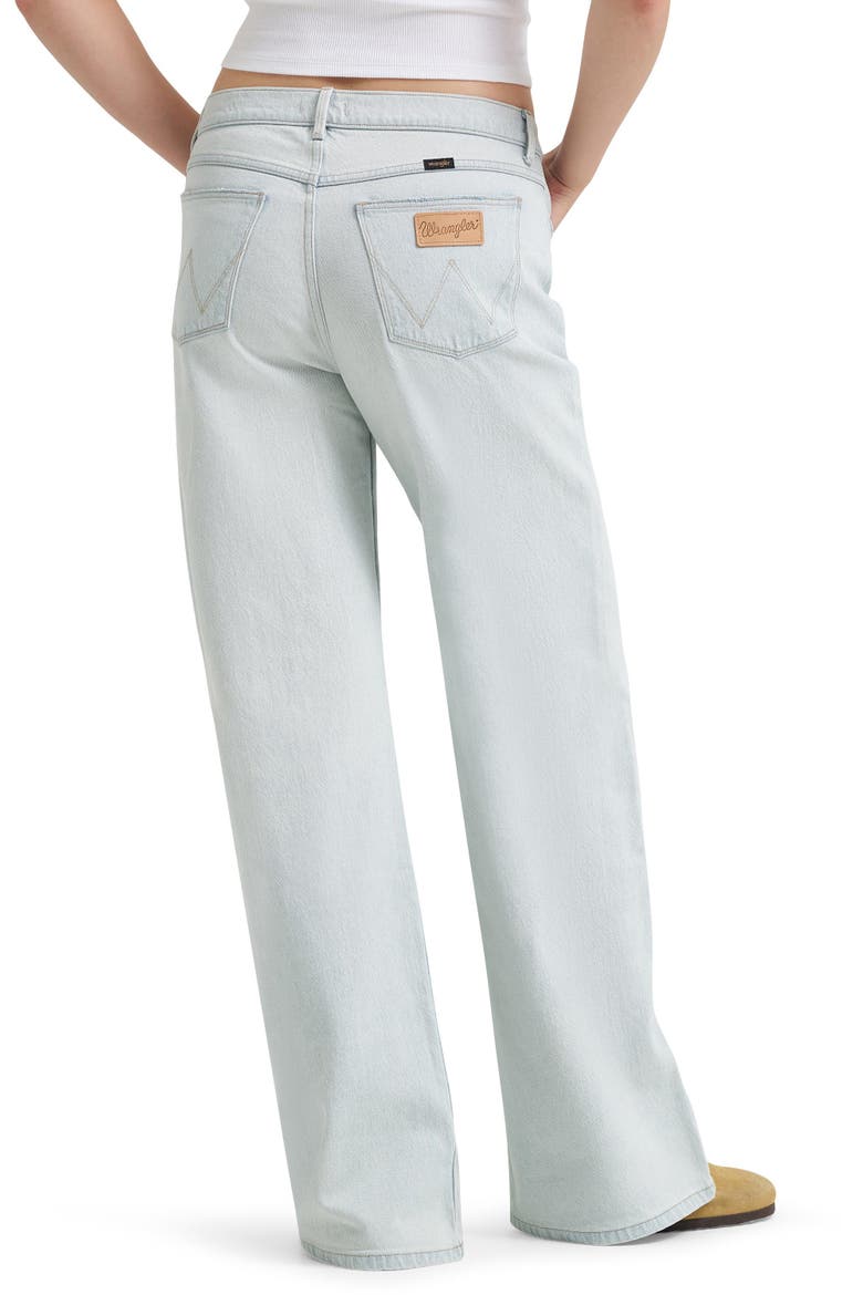 Low Rise Baggy Jeans, Alternate, color, SUGAR