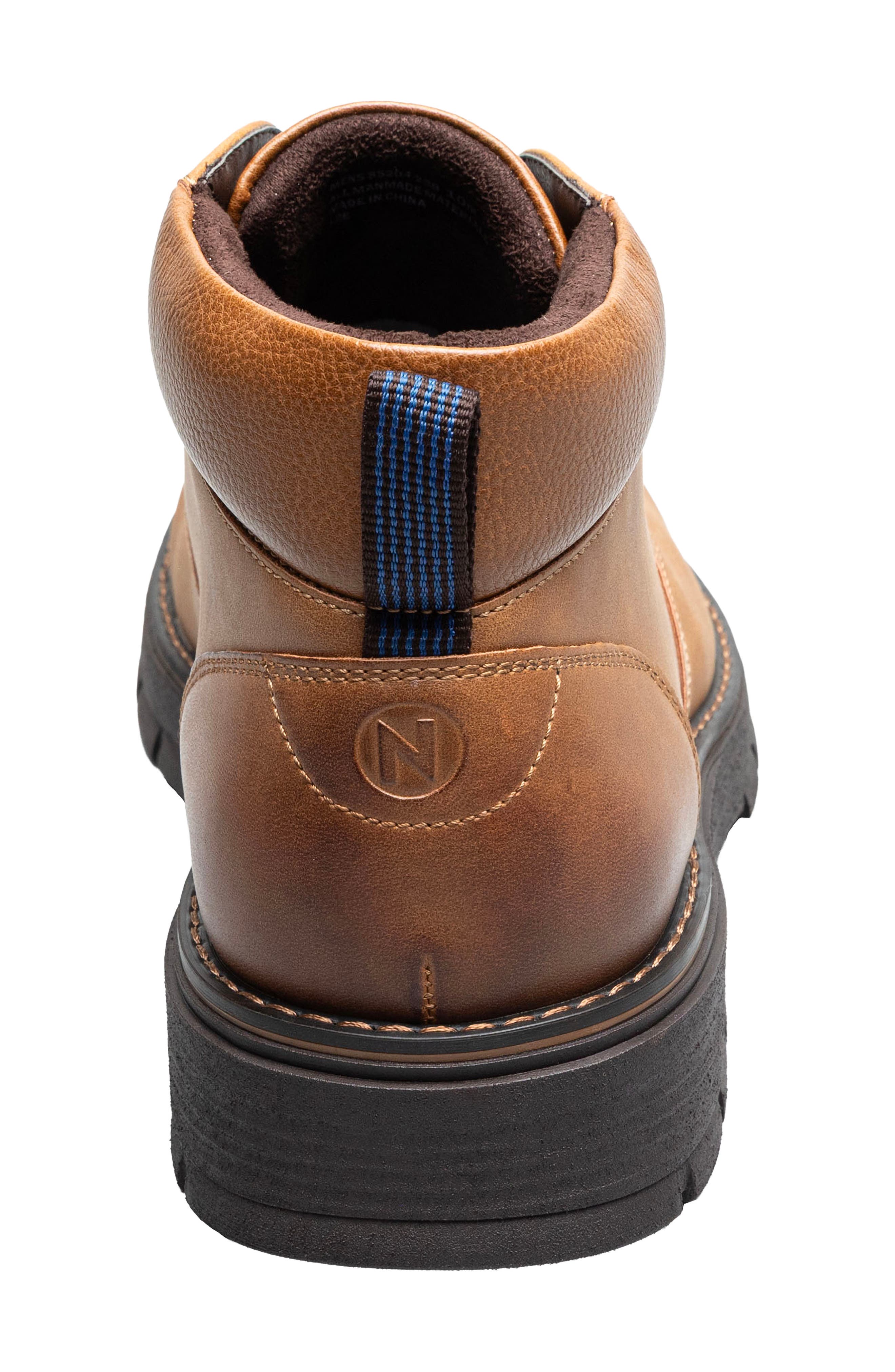 Brady Faux Leather Plain Toe Chukka Boot, Alternate, color, TAN MULTI