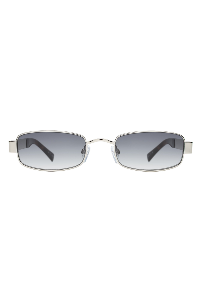 Shores Sunglasses, Main, color, Silver / Grey