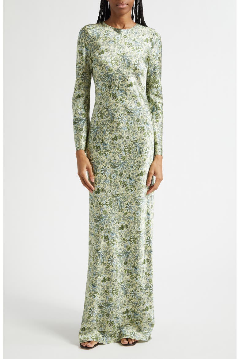 boho paisley long sleeve maxi dress sam edelman Boho Paisley Long Sleeve Maxi Dress (Women)