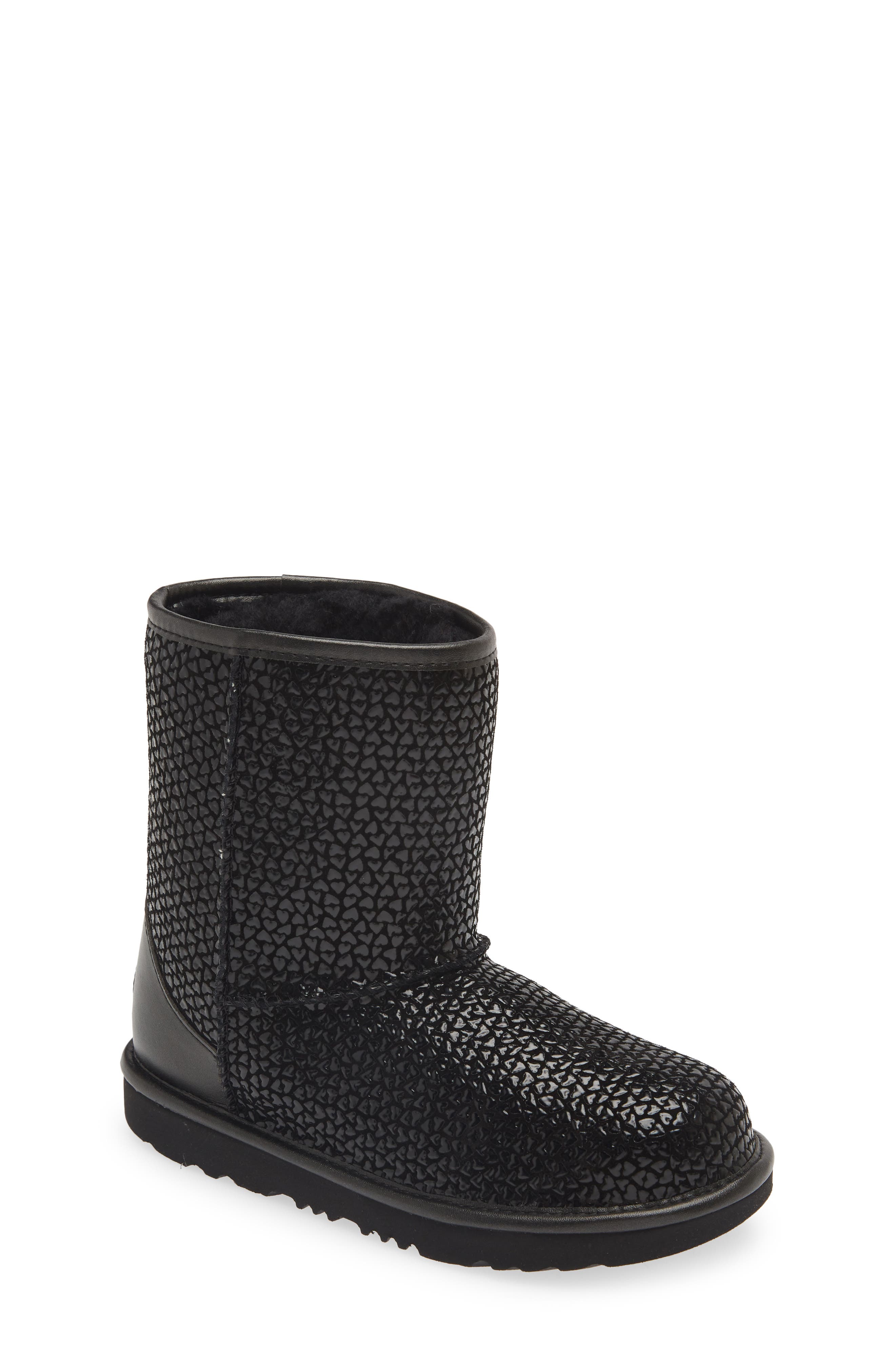 UGG<sup>®</sup> Kids' Classic II Gel Heart Boot, Main, color, 