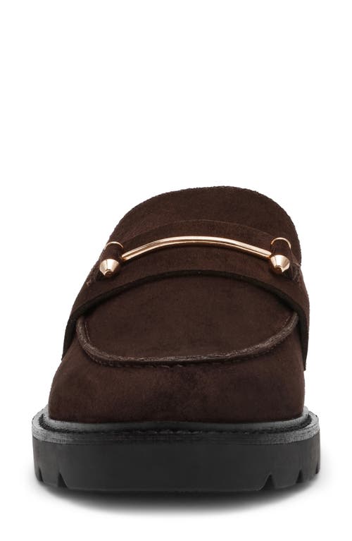 Anne Klein Emme Bit Loafer In Brown