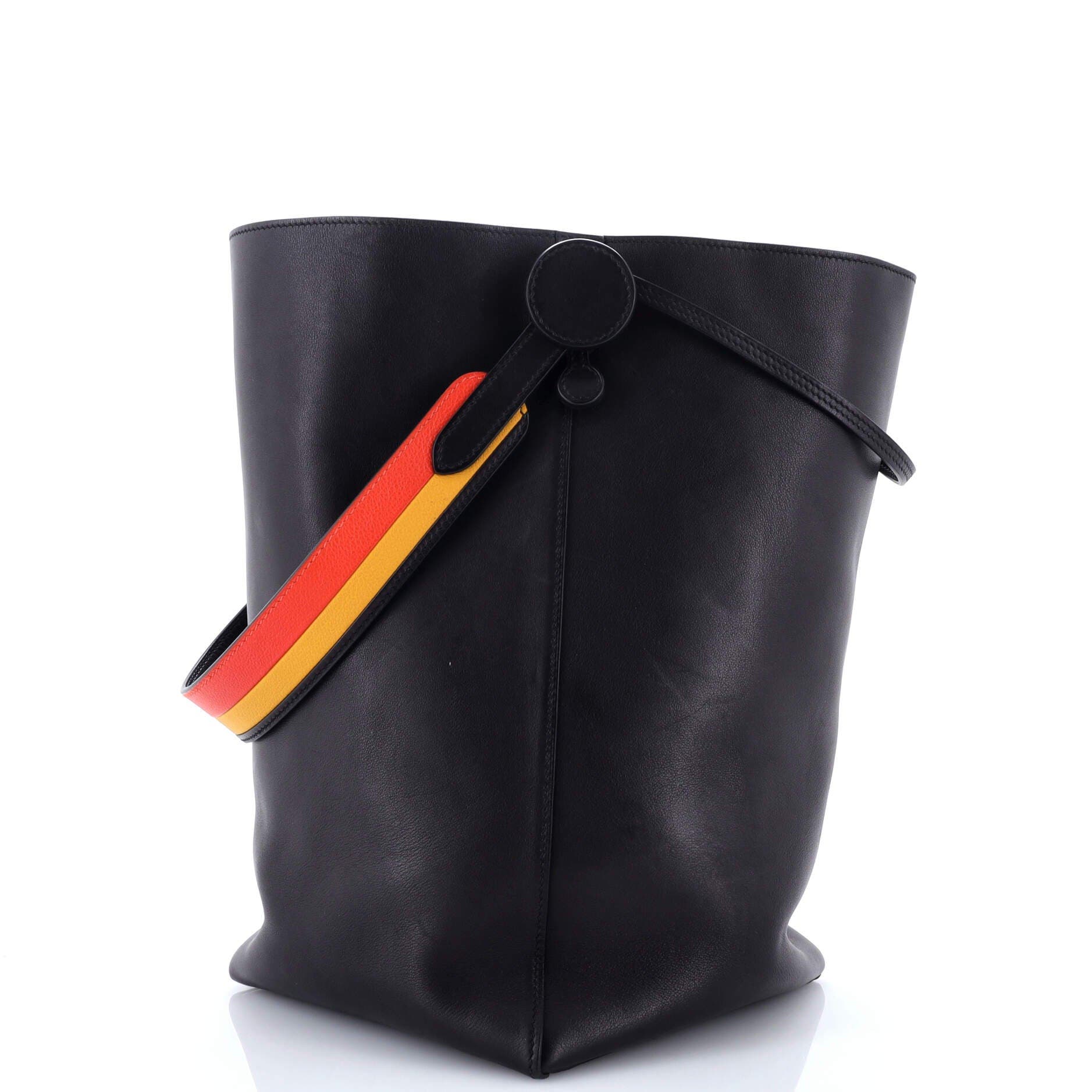 Pre-Owned Hermes Licol Bag Volupto 19, Alternate, color, Noir