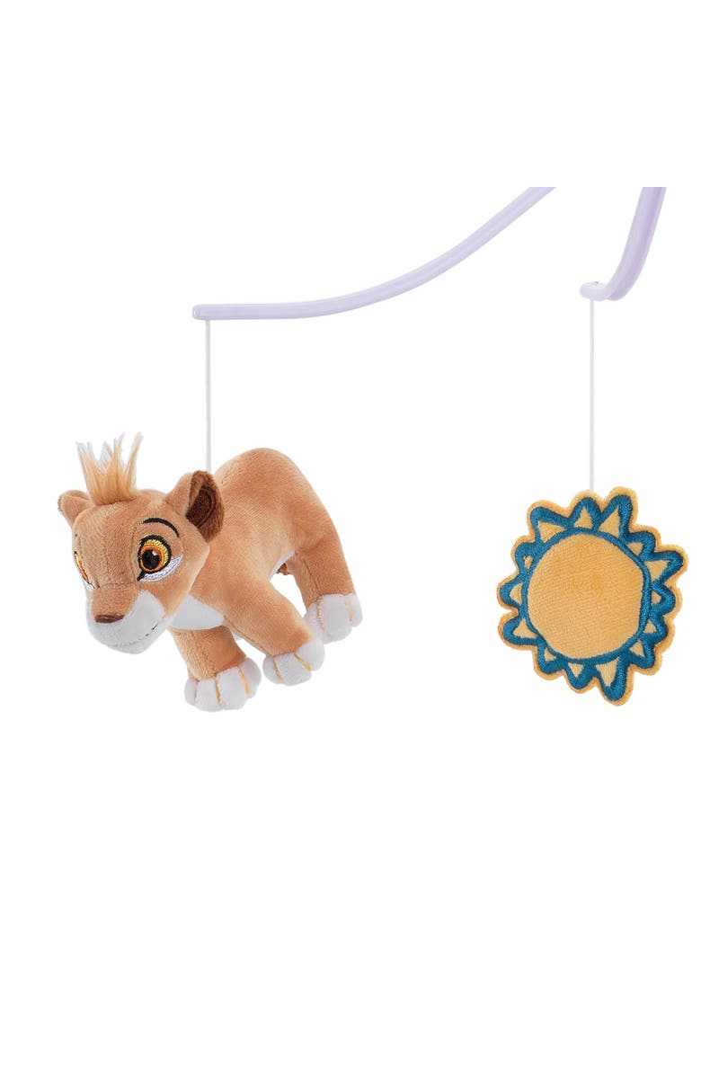 Lambs & Ivy Disney Baby Lion King Adventure Simba/Sun Musical Baby Crib Mobile, Alternate, color,
