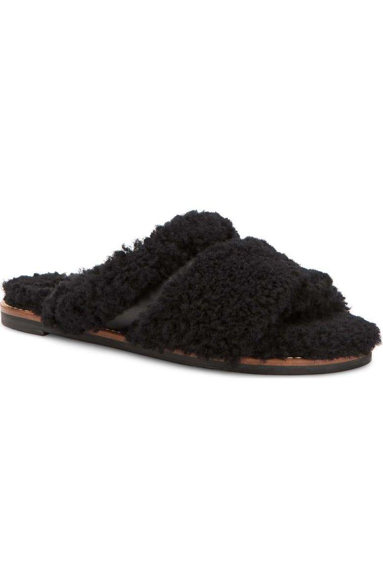 Aquatalia Alina Genuine Shearling Slipper, Main, color,
