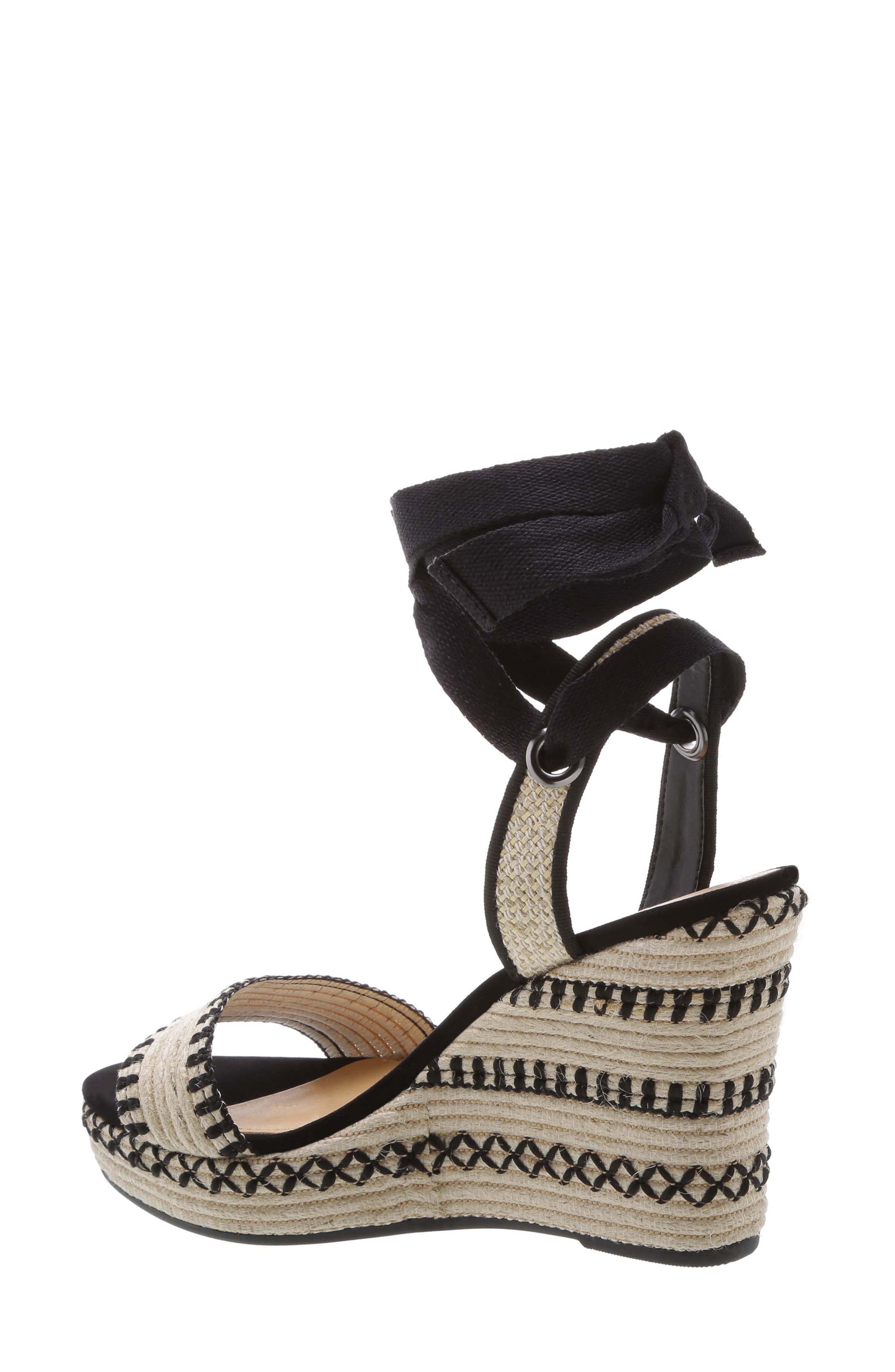 Schutz Electra Platform Wedge Sandal, Alternate, color, 