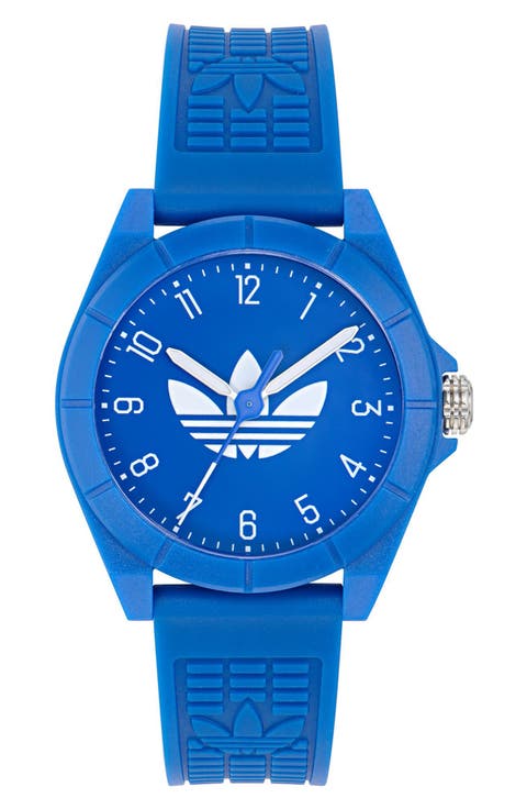 Poject Four Resin Strap Watch, 41mm