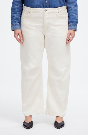 The Darted Barrel Leg Jeans