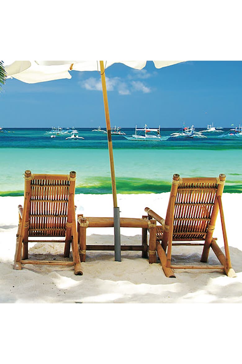 The Perfect Beach by O W Lawrence, 24 x 30 Inches, 1000 Piece Puzzle, Alternate, color, Multicolored