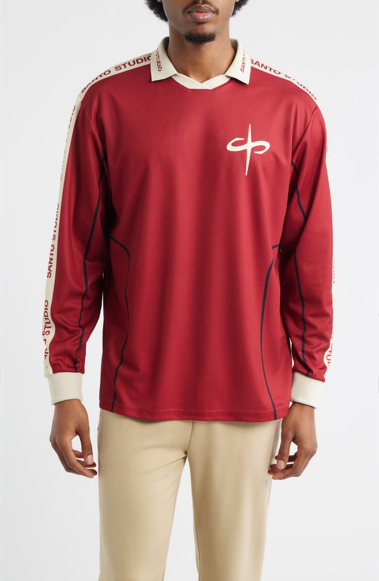 SANTO STUDIO Crest Racing Club Jersey, Main, color, Red