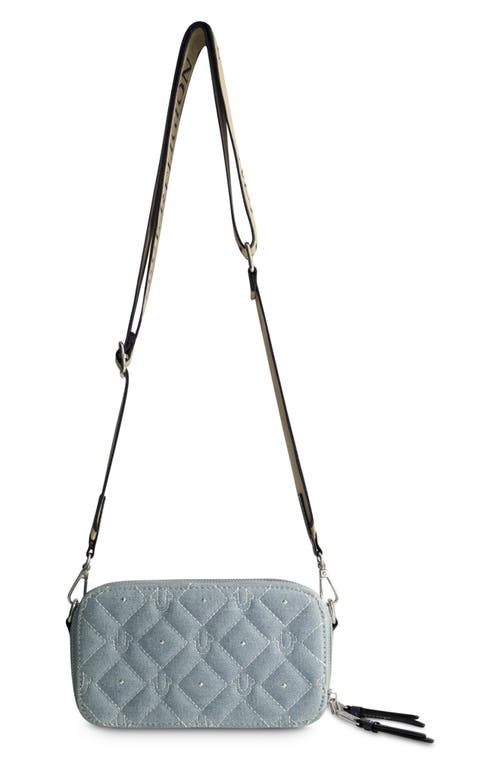 True Religion Studded Denim Camera Bag