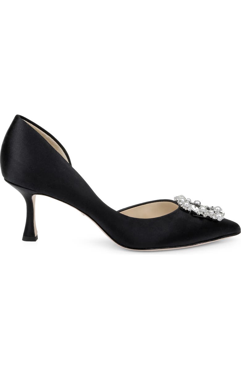 Badgley Mischka Collection Fabia Embellished Pointed Toe Pump, Alternate, color,