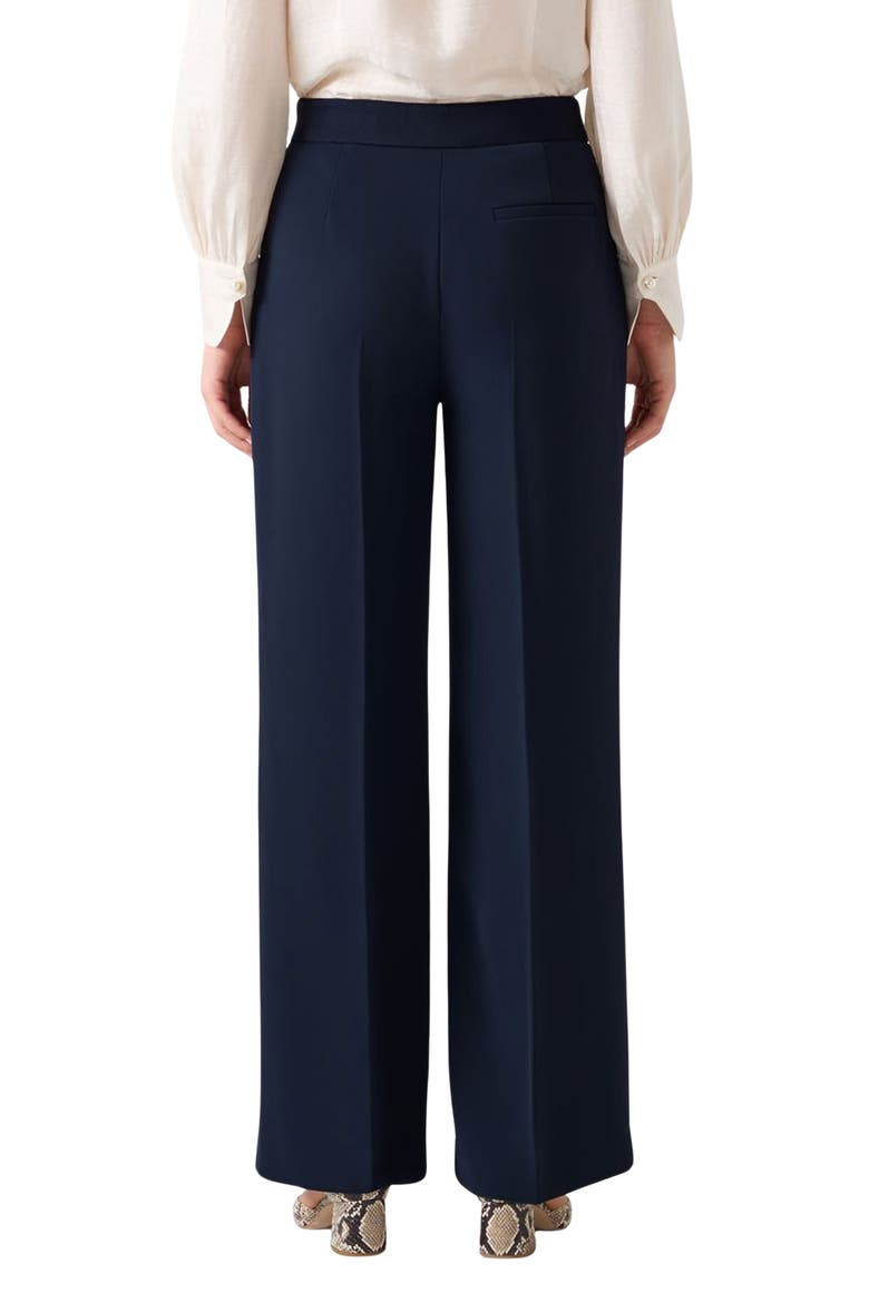 Audrey Wide Leg Pants, Alternate, color, NAVY