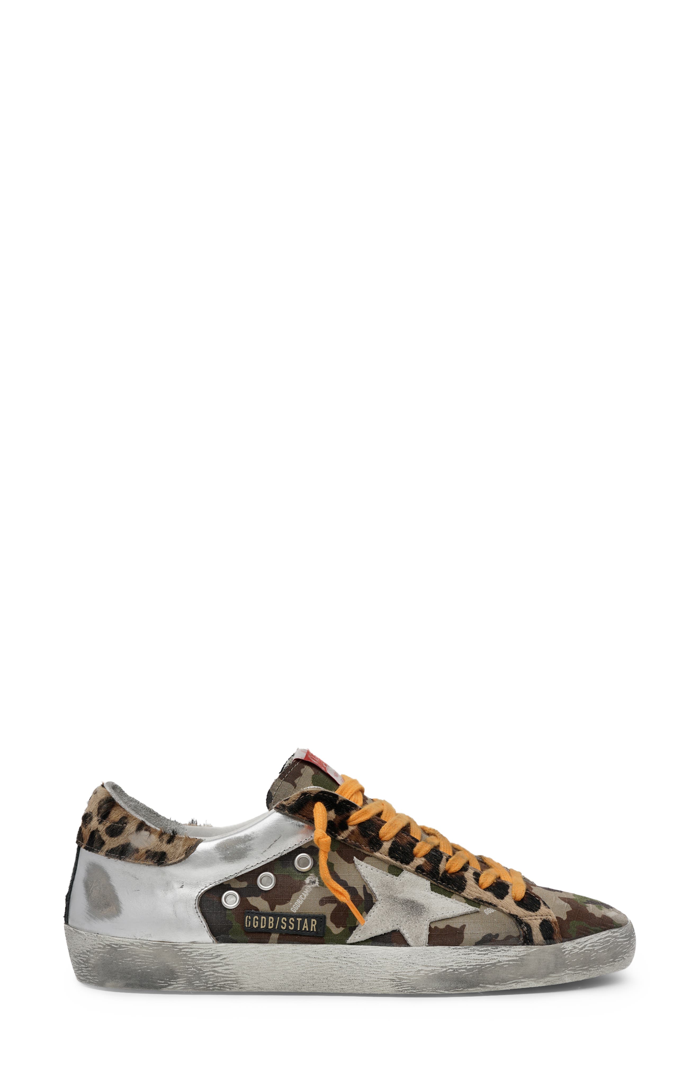 Golden Goose Super-Star Genuine Calf Hair Low Top Sneaker, Main, color, 
