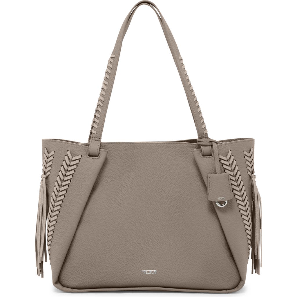 Tumi Valorie Pebbled Leather Tote Bag