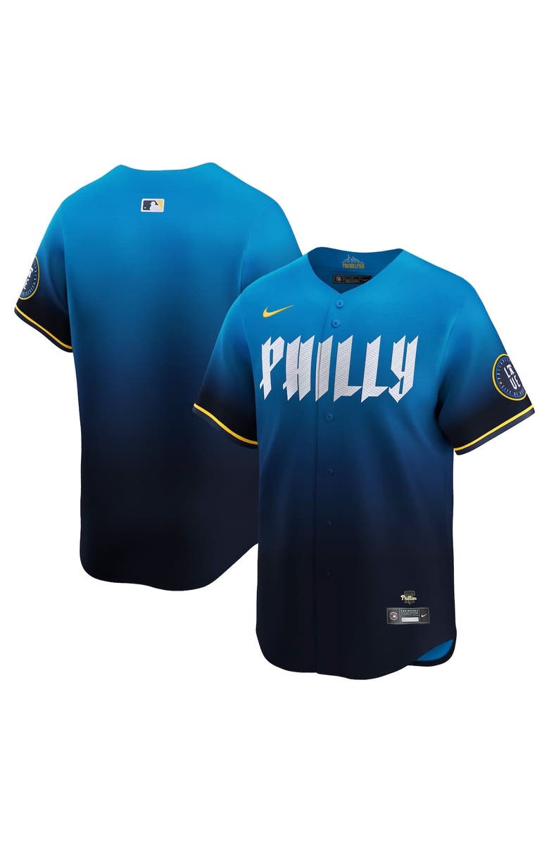 Nike Men's Nike Navy Philadelphia Phillies City Connect Limited Jersey, Main, color, Navy