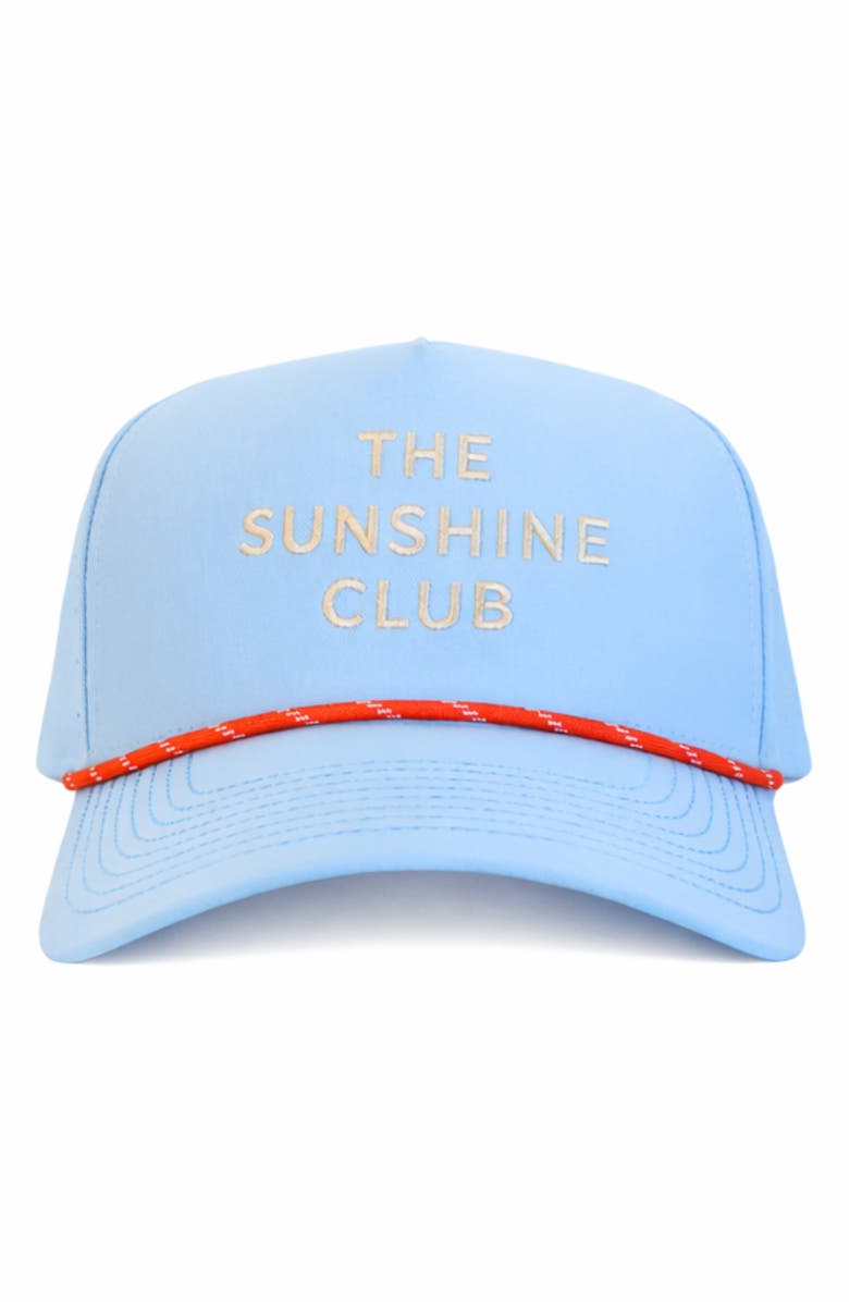 Sunshine Tienda Mariner Club Golf Baseball Cap, Main, color, Light/ Pastel Blue