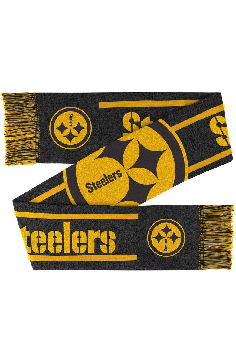 FOCO Pittsburgh Steelers Scarf, Alternate, color, 