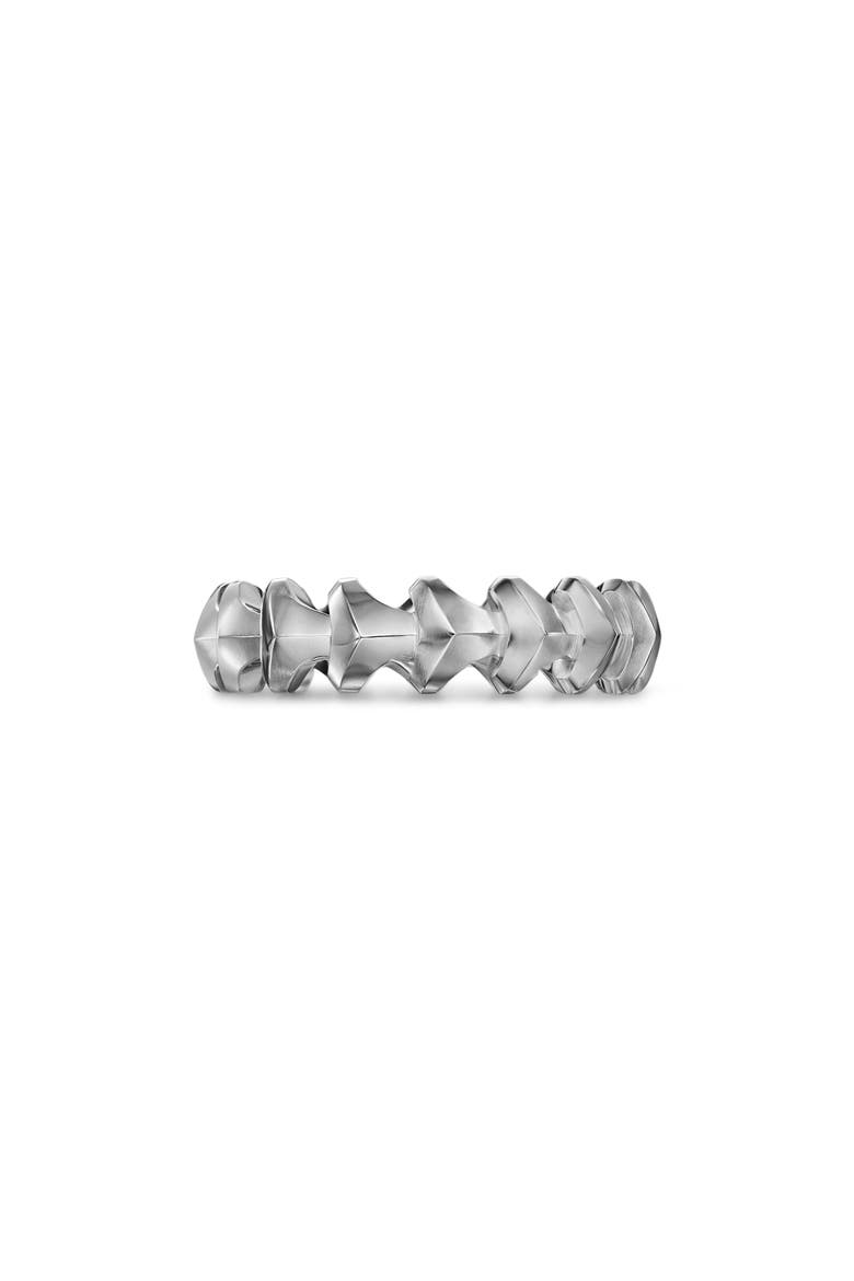 Men's Armory Band Ring in Black Titanium, 6.2mm video