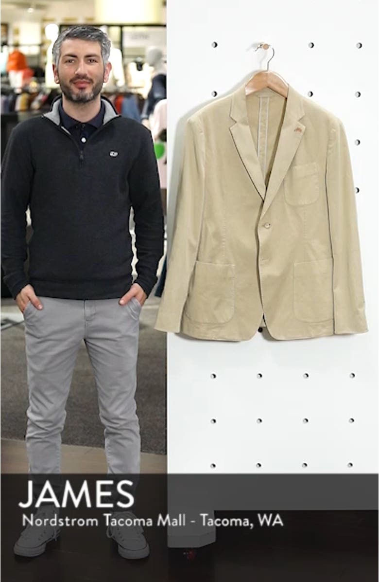 Regular Fit Unstructured Blazer, sales video thumbnail