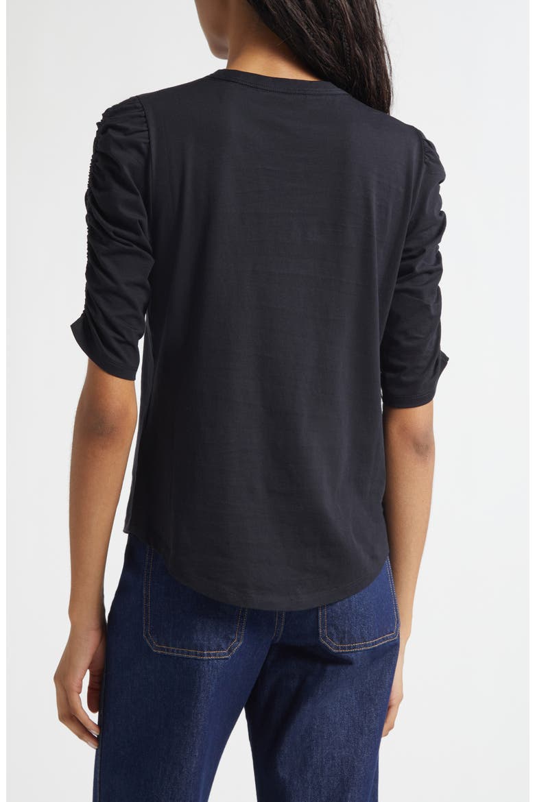Waldorf Ruched Sleeve T-Shirt (Women) | Nordstrom