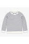  Sunwashed Navy Ivory Stripe
