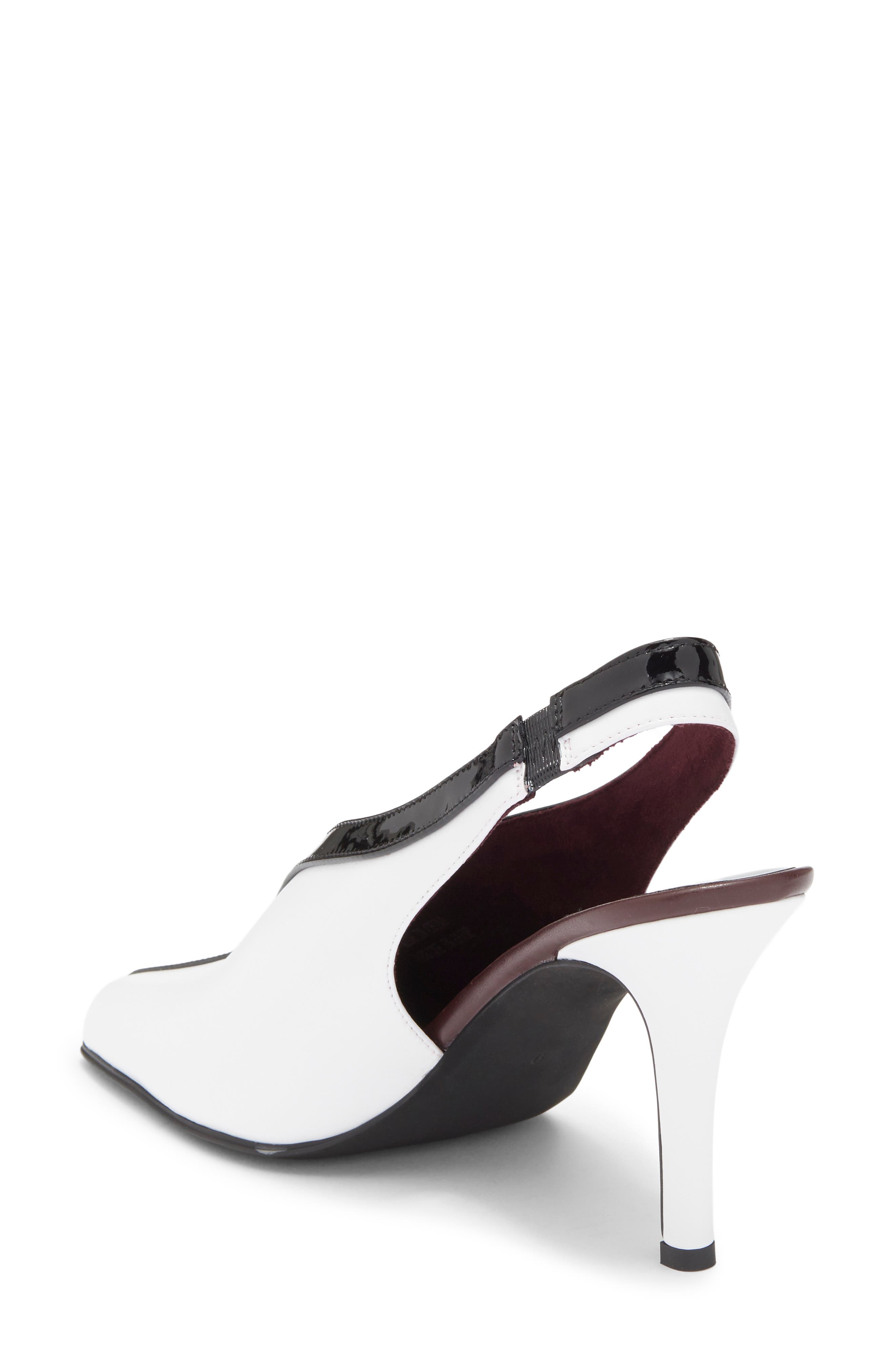 Means Slingback Pump, Alternate, color, BLACK WHITE COMBO