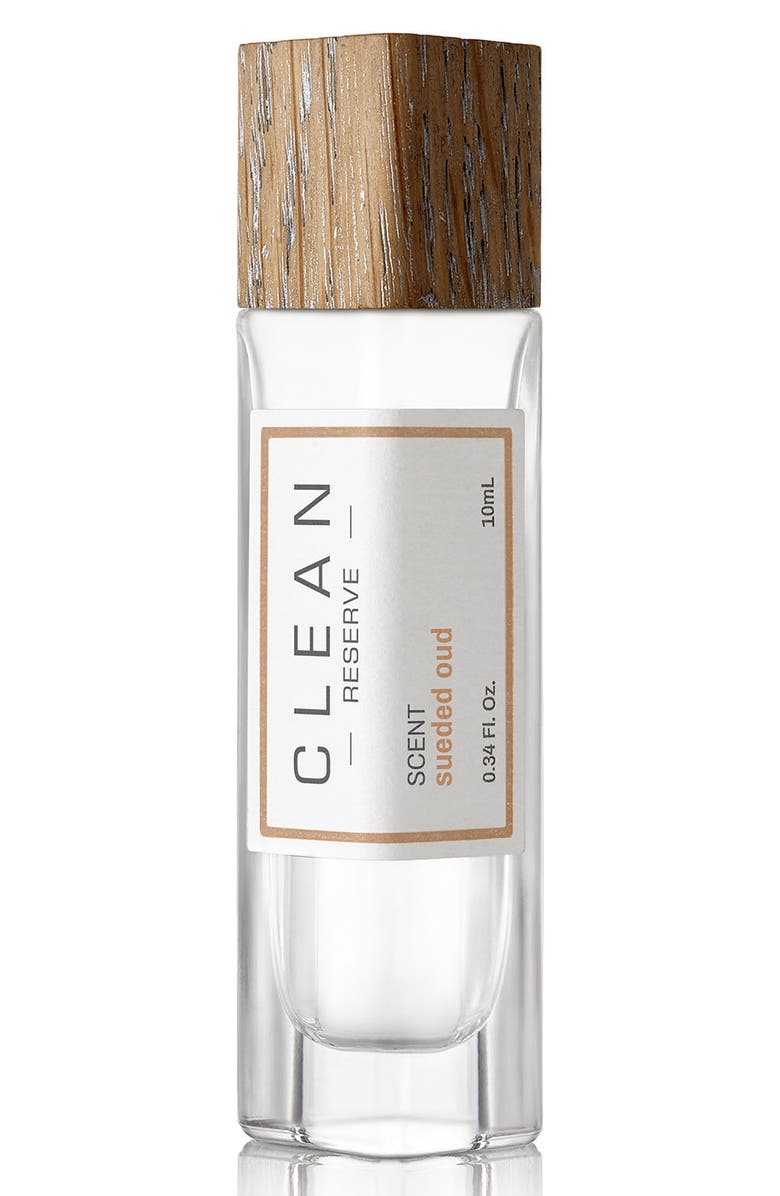 Clean Reserve Sueded Oud Eau de Parfum Pen Spray, Main, color,