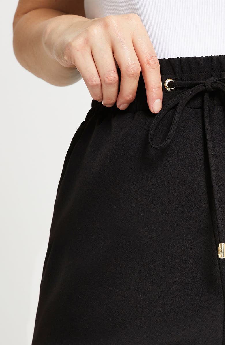 River Island Wide Leg Drawstring Pants, Alternate, color, 