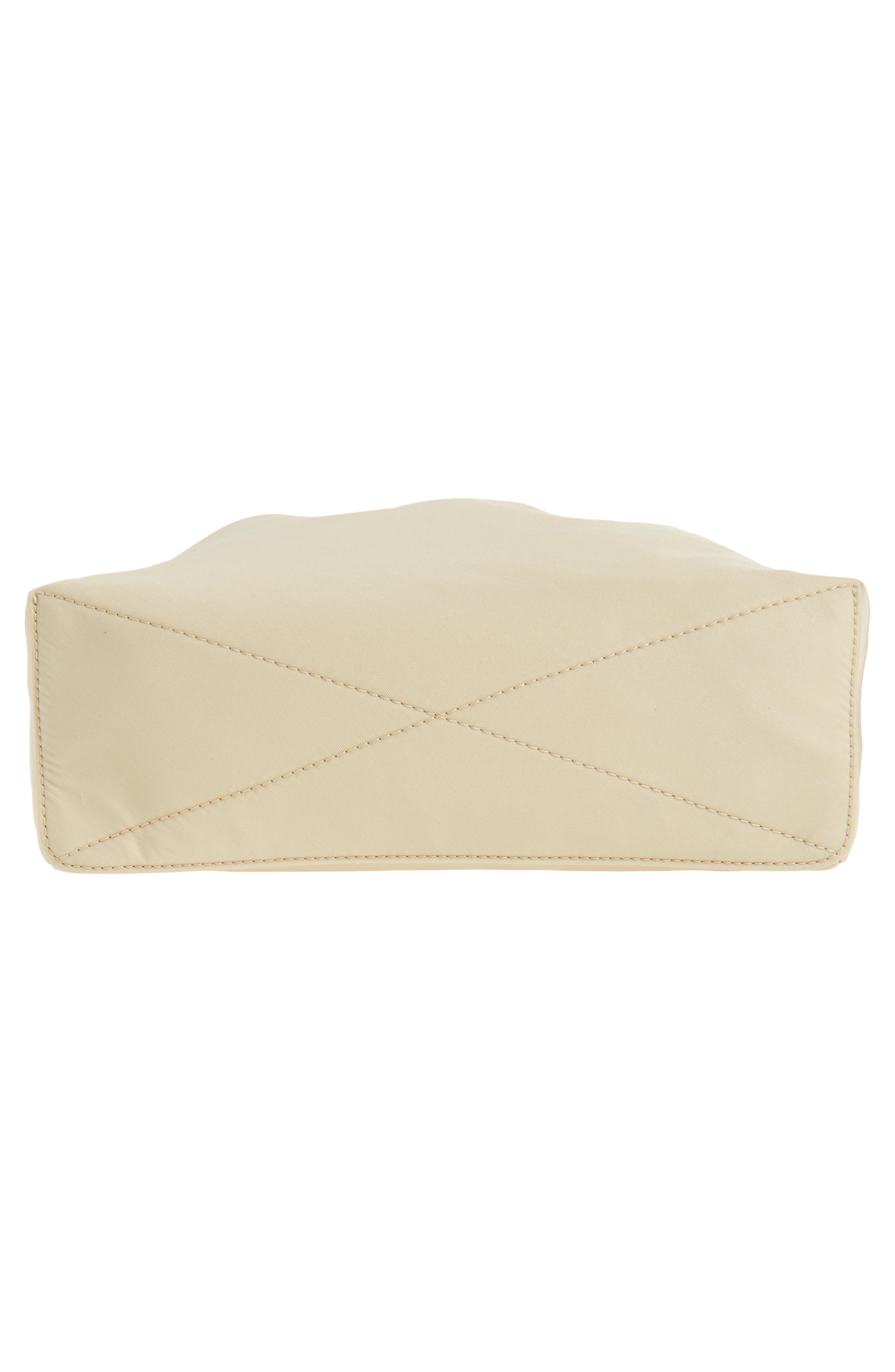 Moncler Trick Twill Pouch, Alternate, color, Golden Sand