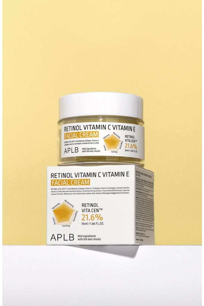Retinol Vitamin C Vitamin E Facial Cream, Alternate, color, NO COLOR