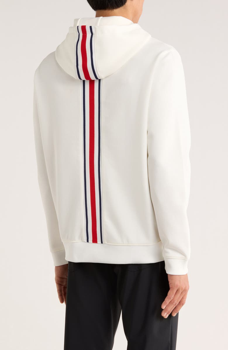 Callaway Triple Track Embroidered Golf Hoodie, Alternate, color, Bright White