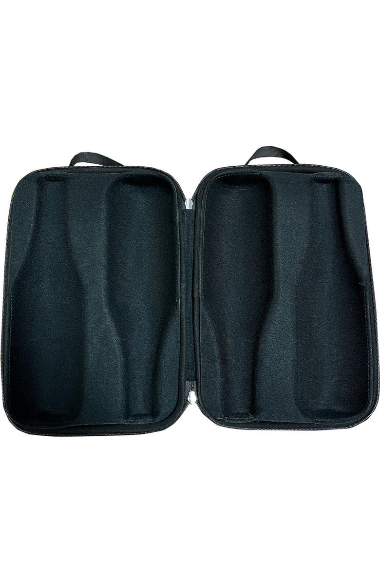 VinGardeValise Vin2Go 2- Bottle Soft Shell Case, Alternate, color, Black